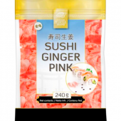 roosa marineeritud sushi ingver