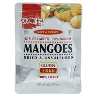 kuivatatud mango ilma lisatud suhkruta