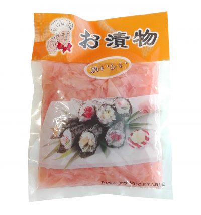 roosa marineeritud ingver sushi