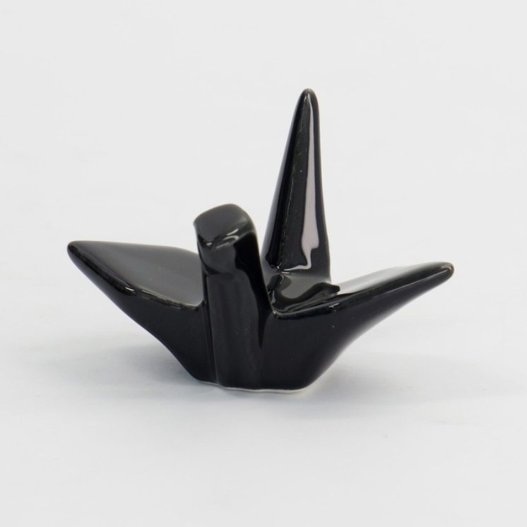 pulgahoidja origami kurg must