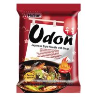 Jaapani udon nuudlid vürtsika puljongiga