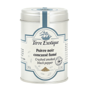 Suitsune purustatud must pipar