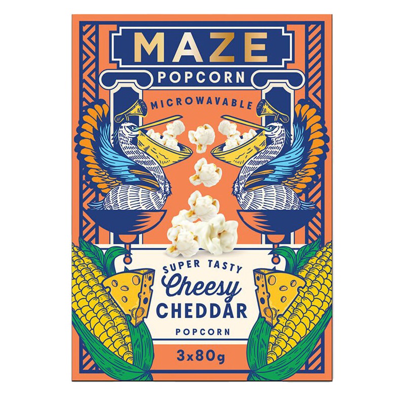 Popcorn juustune Cheddar